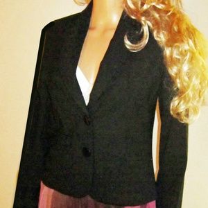 Victoria's Secret Classic Black Jacket Blazer NEW!